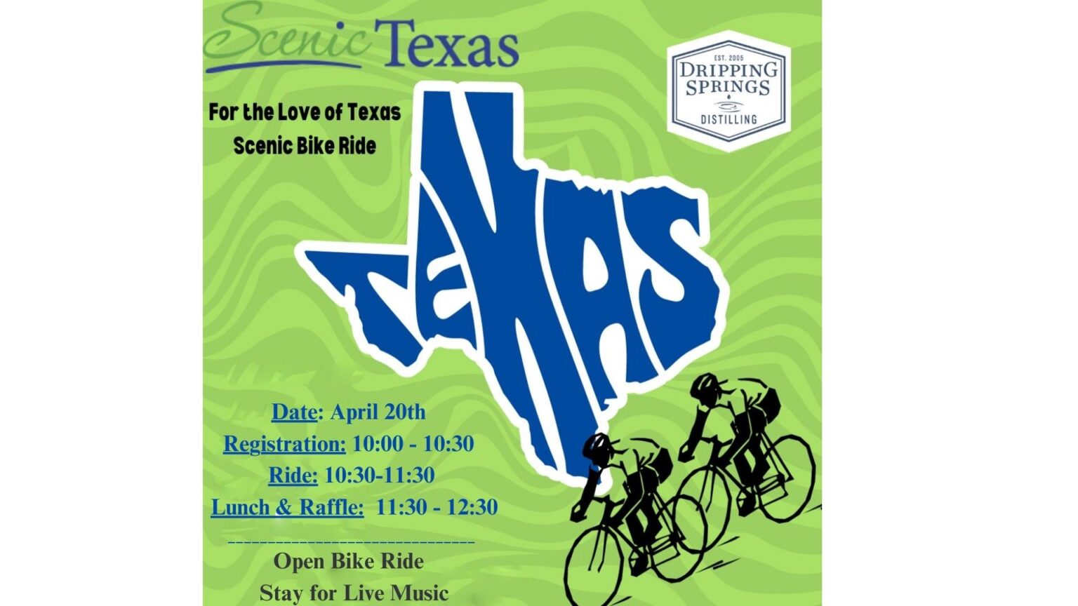 Scenic Bike Ride 2023 Scenic Texas